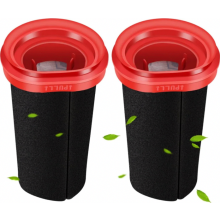 Paquete de 2 filtros de esponja de repuesto para aspiradoras inalámbricas, repuestos y accesorios.