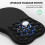TeckNet TECKNET Mouse Mat Wrist Support, Ergonomic Wrist Rest Mouse Pad, Black 2