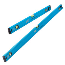 OX Trade Spirit Level Set — 600mm & 1200mm Twin Pack, Shock-Proof End Caps