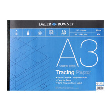 DalerRowney Graphic Series A3 60gsm Tracing Paper Pad 50 Sheets