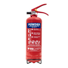 Firechief Core ABC Powder Fire Extinguisher 2kg - Small Fire Extinguisher Quick and Easy to Use - Multipurpose Use - Kitemark Certified to BS EN 3 - C
