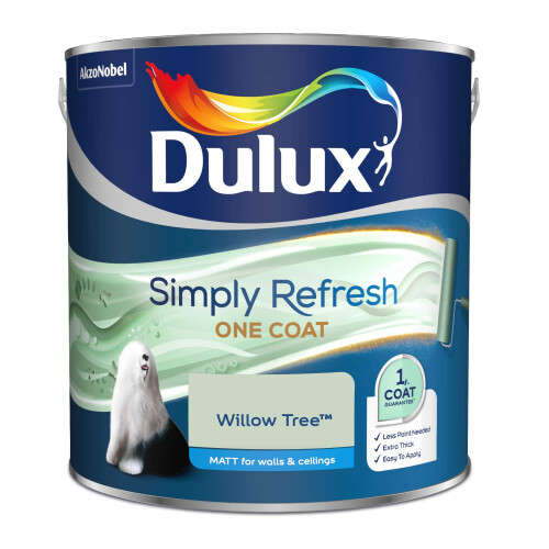 Dulux Dulux 5382902 Simply Refresh Matt Emulsion Paint, Willow Tree, 2.5 L 2