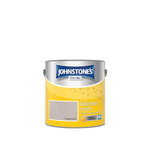 Johnstone's Johnstone's - Matt Kitchen Paint - Chapel Stone - 2.5L