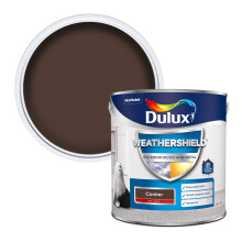 Dulux Weather Shield Exterior High Gloss Paint, 2.5 L - Conker