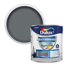 Dulux Weather Shield Quick Dry Satin Paint, 2.5 L - Gallant Grey