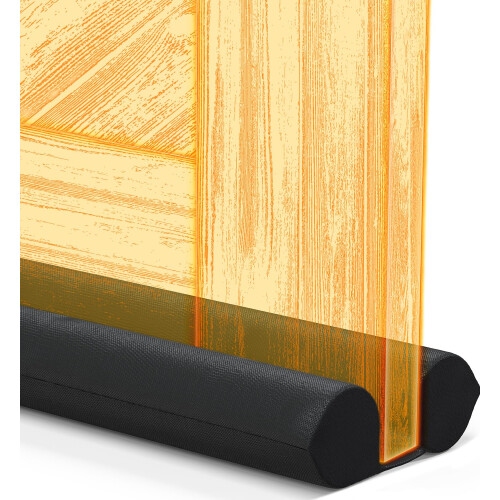 Everlasting Comfort 2 Sided Draft Excluder for Doors Keeps Cold Air I