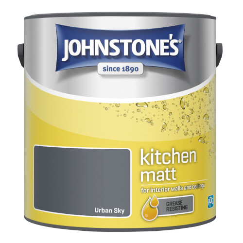 Johnstone's Johnstone's - Matt Kitchen Paint - Urban Sky - 2.5L