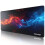 TeckNet TECKNET Gaming Mouse Mat, 900x400x3mm Large Mouse Pad - Blue Red Flame 1