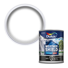 Dulux Weathershield One Coat Black Exterior Black 750ml