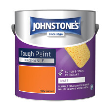 Johnstone's - Washable Matt Wall & Ceiling Paint - Fiery Sunset - 2.5L