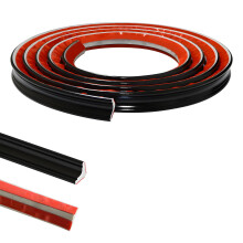 Zayejod PVC Quadrant Trim Flexible Laminate Beading Self Adhesive Black