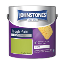 Johnstone's - Washable Matt Wall & Ceiling Paint - Tropical Jungle - 2.5L