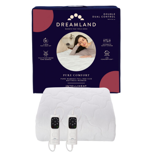 Dreamland Dreamland Double Bamboo Electric Blanket 190x137cm