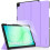 CACOE Case for Samsung Galaxy A11+ Plus +Screen Protector, Lavender Purple 1