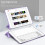 EasyAcc Case for iPad 9th/8th/7th Generation 10.2 inch, Purple 6
