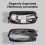 tomtoc Electronics Organizer Travel Case Performance, Cable Tech Pouch 5