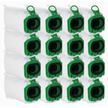 Paquete de 16 bolsas para aspiradora, bolsas de filtro de repuesto para aspiradoras de mano inalámbricas.