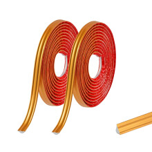 Zayejod PVC Quadrant Trim Flexible Laminate Beading Self Adhesive Gold