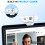 AOC AOC Webcam for PC with Microphone, 4K Webcam Privacy Cover, Plug & Play 6