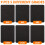 9 PCS Sanding Blocks 120 Grit Wet Dry Sandpaper 6