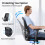 SIHOO Office Chair SpaceSaving Adjustable Lumbar Support Black 5