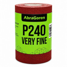 Sandpaper Roll -11.5cm x 5m Sandpaper For Wood and Sandpaper For Walls 40 60 80 120 180 240 Grit (Very Fine P240)
