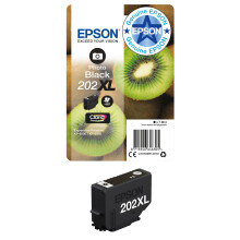 Epson 202XL Photo Black Kiwi High Yield Genuine, Claria Premium Ink Cartridge,XL High Capacity