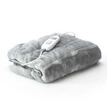 Status Heated Electric Throw Blanket 160x130cm 10 Heat Levels