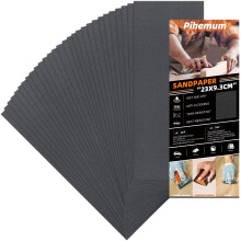 30 PCS Wet Dry Sandpaper 400 Grit Sheets for Polishing & Finishing