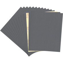 15 PCS Wet Dry Sandpaper 1200 Grit Sheets for Polishing & Finishing