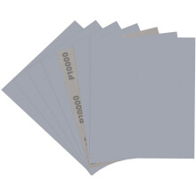 7 PCS Wet Dry Sandpaper 10000 Grit Sheets for Polishing & Finishing