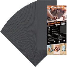 30 PCS Wet Dry Sandpaper 1000 Grit Sheets for Polishing & Finishing