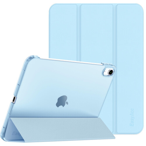 EasyAcc Case for iPad (A16) 11th/10th Generation 2025/2022, Ice Blue