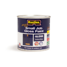 RUSTINS Small Job Gloss Paint Oxford Blue 250ml