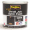 Rustins RUSTINS Small Job Satin Paint Black 250ml 1