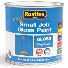 RUSTINS Small Job Gloss Paint Delphinium 250ml