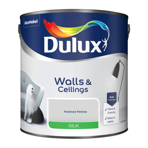 Dulux Dulux Silk Polished Pebble 2.5L 1