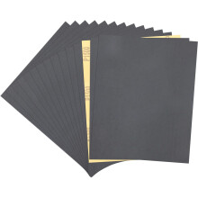 15 PCS Wet Dry Sandpaper 1500 Grit Sheets for Polishing & Finishing