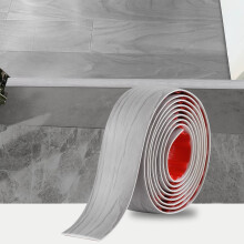 Zayejod 9M PVC Floor Transition Strip Self Adhesive,White Grey Wood 5CM