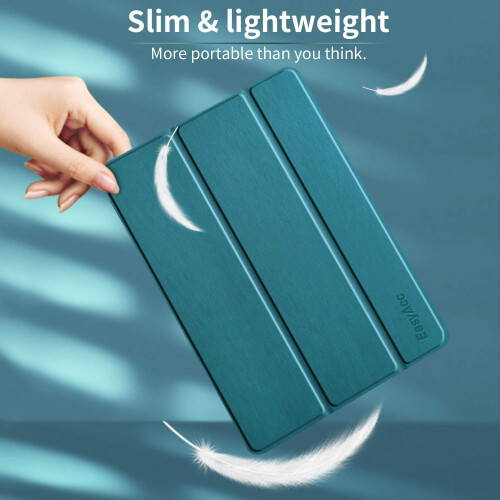 EasyAcc Case for iPad 6th/5th Generation 9.7" 2018 2017, Peacock blue 2