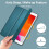 EasyAcc Case for iPad 6th/5th Generation 9.7" 2018 2017, Peacock blue 4