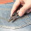 KUONIIY Pinking Shears 2 Pcs Serrated Scalloped Edges with a Thread S 6