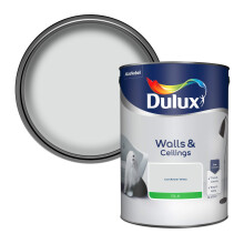 Dulux Silk Emulsion Paint For Walls And Ceilings - Cornflower White 5L