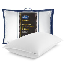 Silentnight Hungarian Goose Down Pillow Hotel Quality Luxury Goose Fe