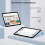 EasyAcc Case for iPad (A16) 11th/10th Generation 2025/2022, Ice Blue 2