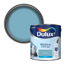 Dulux Matt Emulsion Paint For Walls And Ceilings - Nordic Sky 2.5L