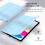 EasyAcc Case for iPad (A16) 11th/10th Generation 2025/2022, Ice Blue 5
