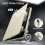 JETech 360 Rotating Case for iPad Air 11" M4/M3/M2, Air 5/4, Starlight 6
