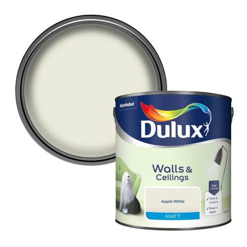 Dulux Dulux Natural Hints Matt Apple White 2.5L