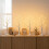 Vanthylit Set of 4 White Christmas Tree with Lights 2FT 2